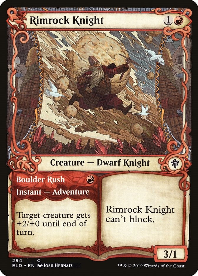 Image for Rimrock Knight (Showcase) (294) [Throne of Eldraine] - Magic: The Gathering