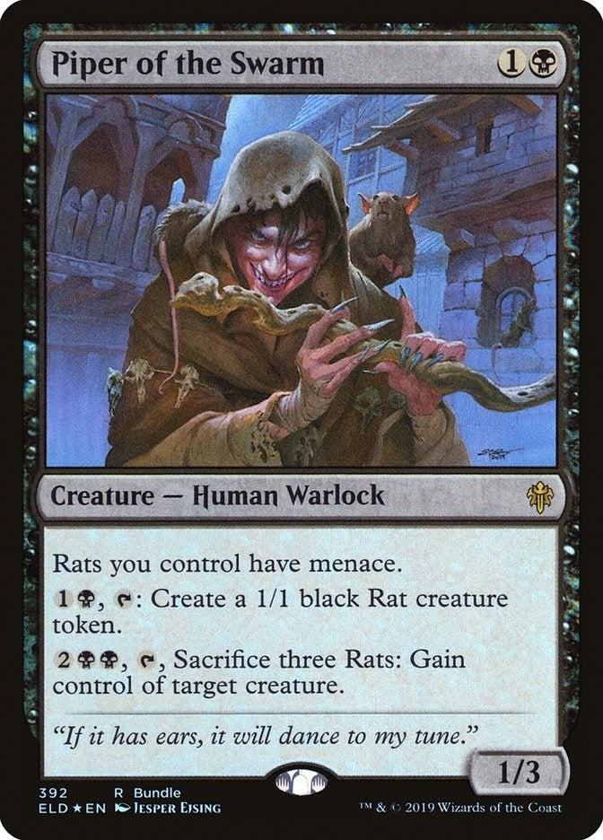 Image for Piper of the Swarm (ELD Bundle) (392) [Unique and Miscellaneous Promos] - Magic: The Gathering