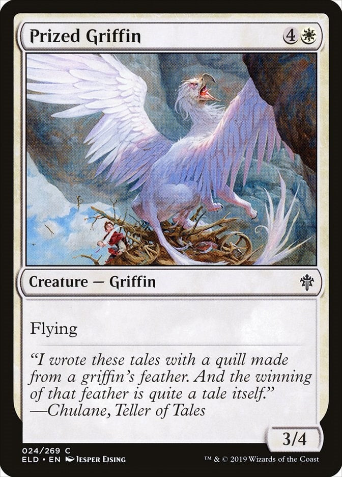 Image for Prized Griffin (24) [Throne of Eldraine] - Magic: The Gathering