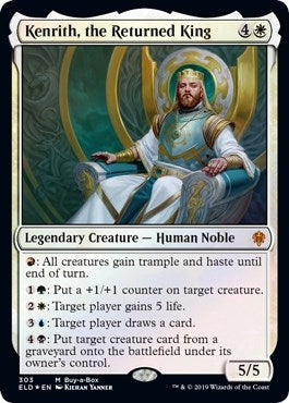 Image for Kenrith, the Returned King (303) [Buy-A-Box Promos] - Magic: The Gathering