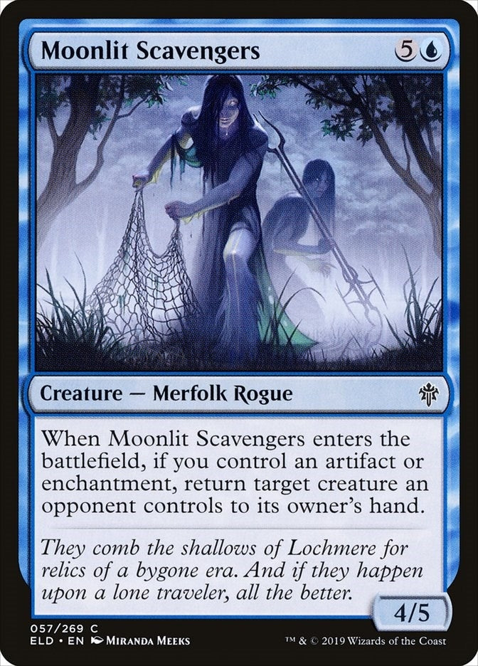 Image for Moonlit Scavengers (57) [Throne of Eldraine] - Magic: The Gathering