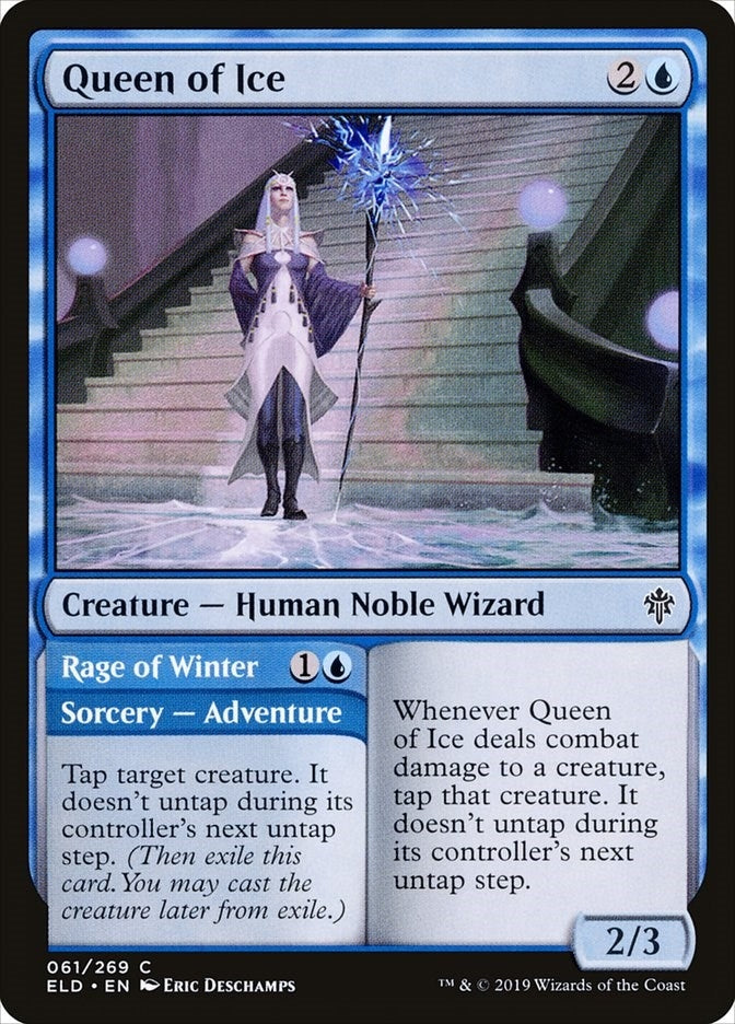 Image for Queen of Ice (61) [Throne of Eldraine] - Magic: The Gathering