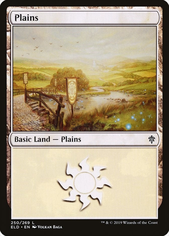 Image for Plains (250) [Throne of Eldraine] - Magic: The Gathering