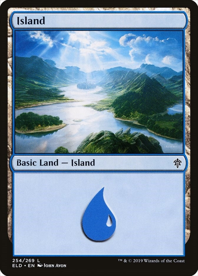 Image for Island (254) (254) [Throne of Eldraine] - Magic: The Gathering