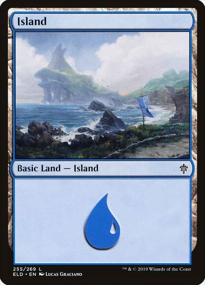 Image for Island (255) (255) [Throne of Eldraine] - Magic: The Gathering