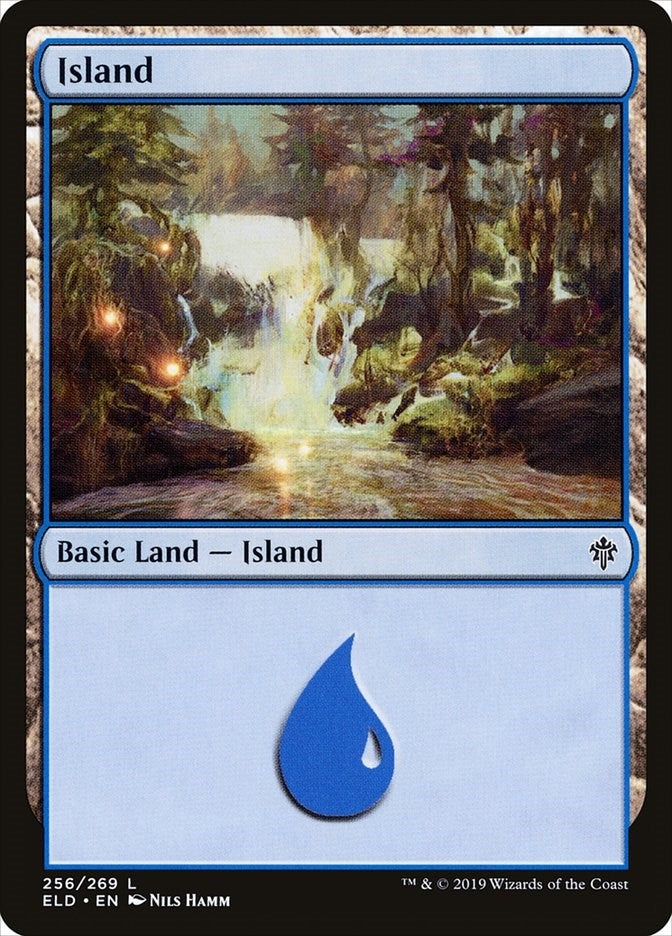 Image for Island (256) (256) [Throne of Eldraine] - Magic: The Gathering