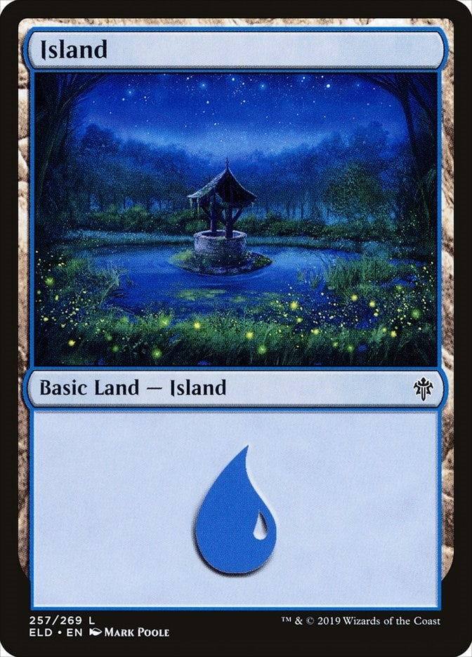 Image for Island (257) (257) [Throne of Eldraine] - Magic: The Gathering
