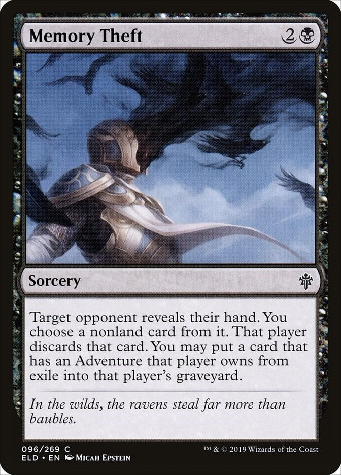 Image for Memory Theft (96) [Throne of Eldraine] - Magic: The Gathering