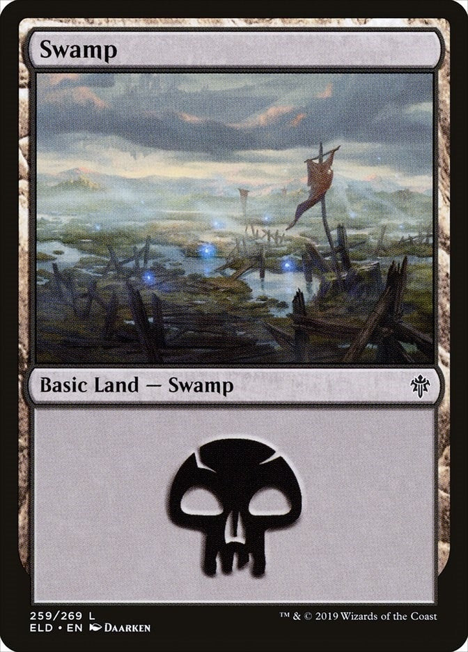 Image for Swamp (259) (259) [Throne of Eldraine] - Magic: The Gathering