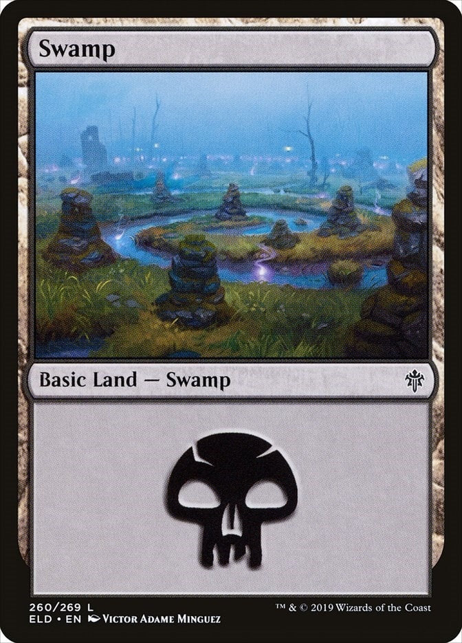 Image for Swamp (260) (260) [Throne of Eldraine] - Magic: The Gathering