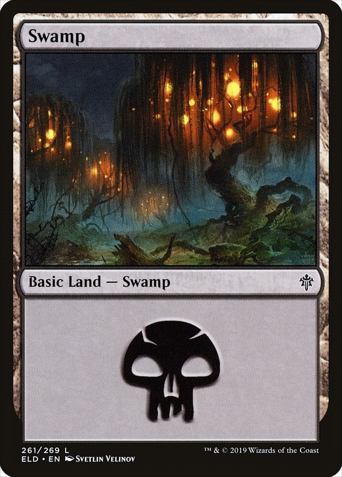 Image for Swamp (261) (261) [Throne of Eldraine] - Magic: The Gathering