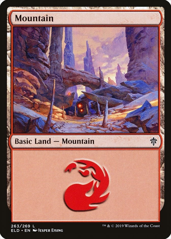 Image for Mountain (263) (263) [Throne of Eldraine] - Magic: The Gathering