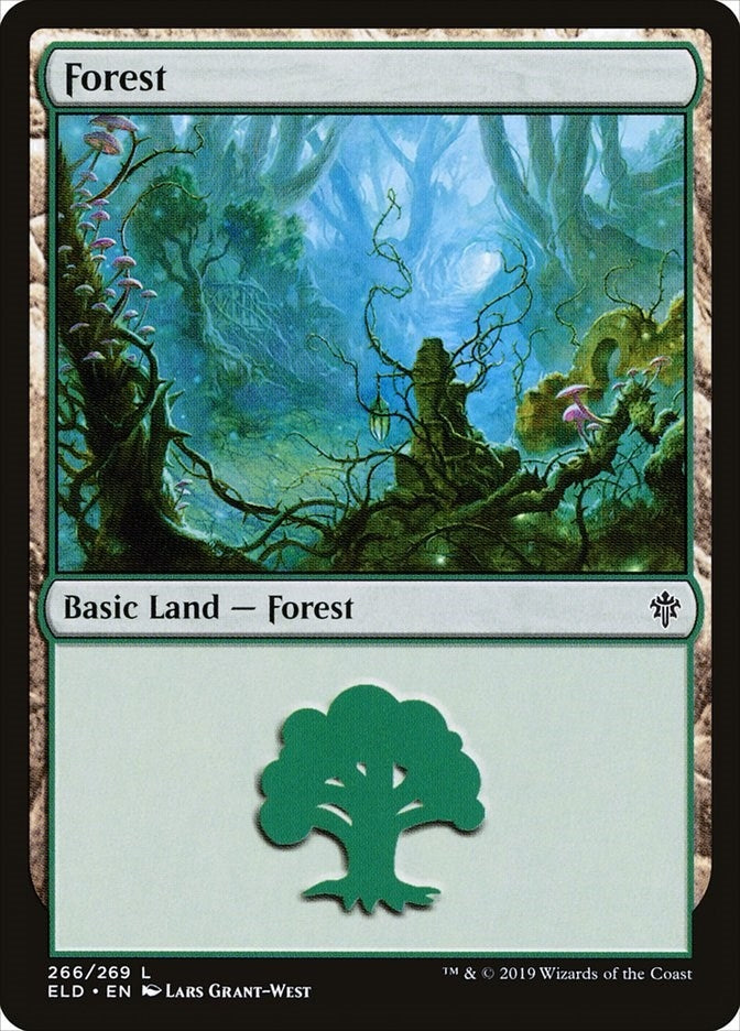 Image for Forest (266) (266) [Throne of Eldraine] - Magic: The Gathering
