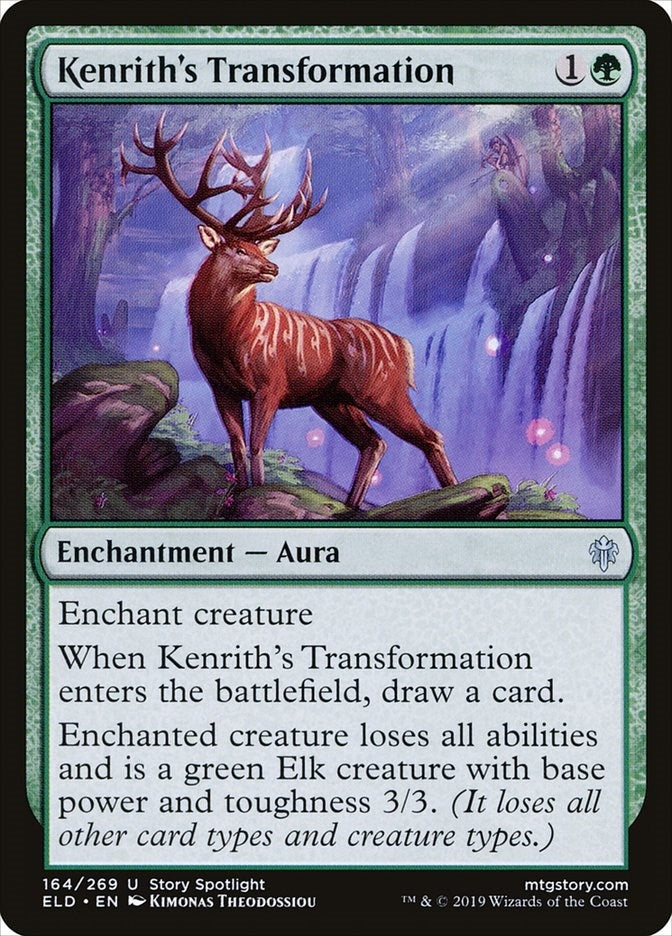 Image for Kenrith's Transformation (164) [Throne of Eldraine] - Magic: The Gathering