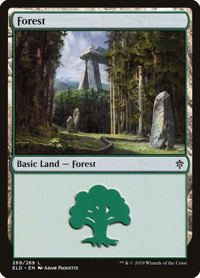 Image for Forest (269) (269) [Throne of Eldraine] - Magic: The Gathering