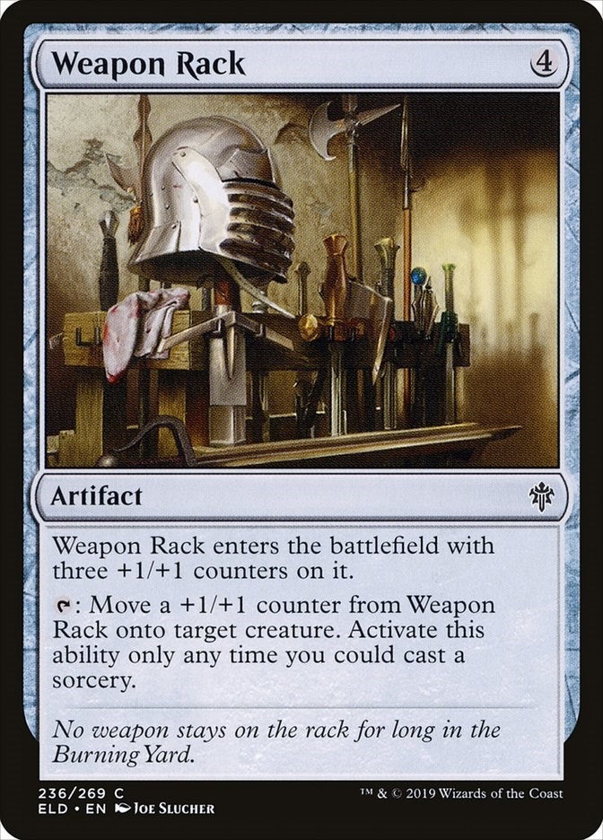 Image for Weapon Rack (236) [Throne of Eldraine] - Magic: The Gathering