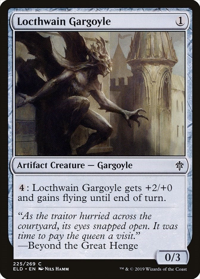 Image for Locthwain Gargoyle (225) [Throne of Eldraine] - Magic: The Gathering