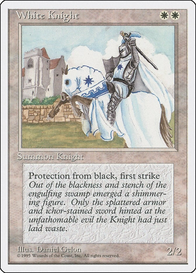 Image for White Knight [Fourth Edition] - Magic: The Gathering