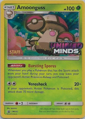 Image for Amoonguss - SM202 (Prerelease) [Staff] (SM202) [SM Promos] - Pokemon
