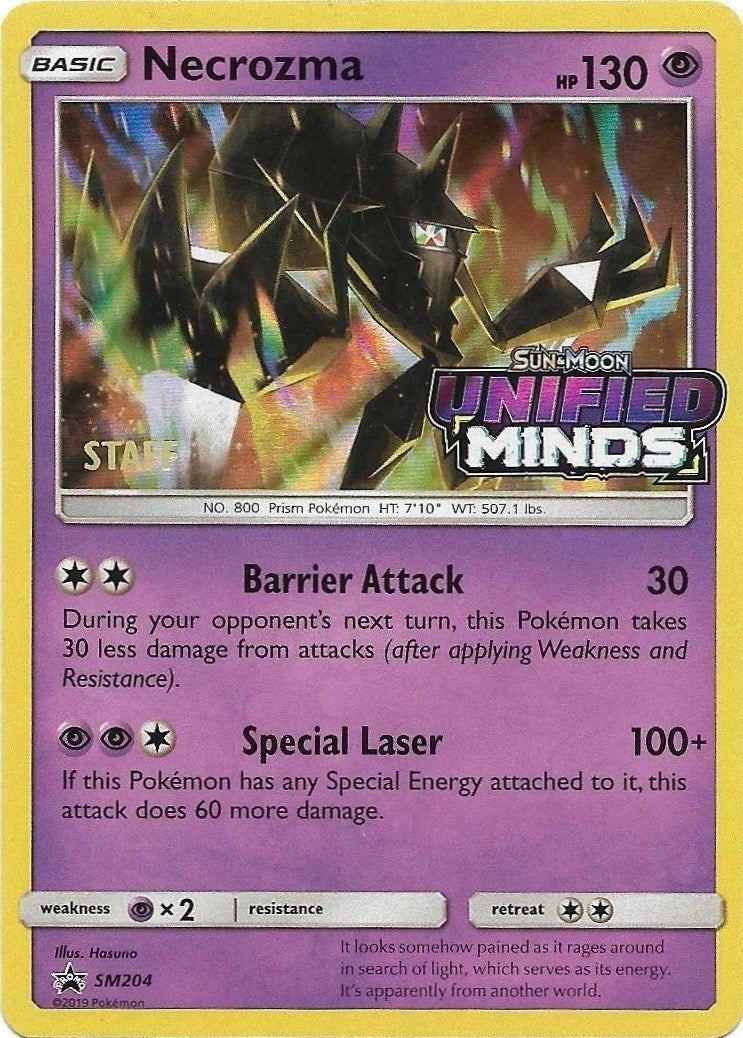Image for Necrozma - SM204 (Prerelease) [Staff] (SM204) [SM Promos] - Pokemon