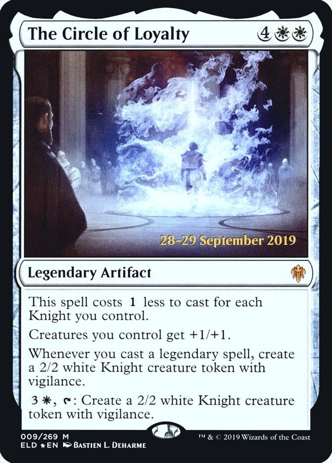 Image for The Circle of Loyalty (9) [Prerelease Cards] - Magic: The Gathering