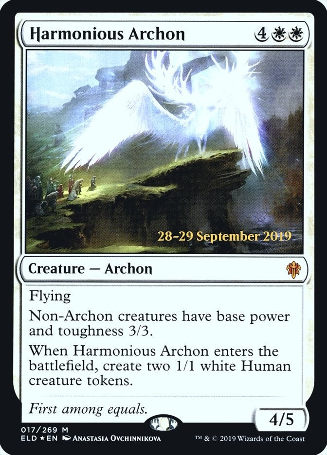 Image for Harmonious Archon (17) [Prerelease Cards] - Magic: The Gathering