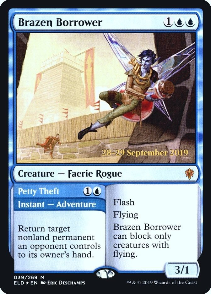 Image for Brazen Borrower (39) [Prerelease Cards] - Magic: The Gathering