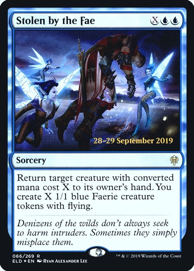 Image for Stolen by the Fae (66) [Prerelease Cards] - Magic: The Gathering