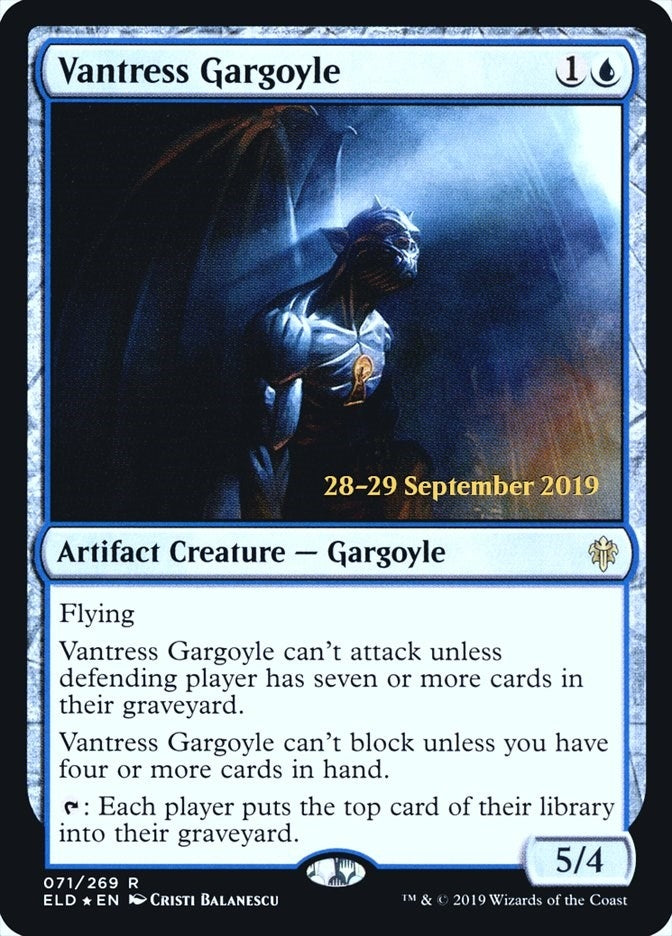 Image for Vantress Gargoyle (71) [Prerelease Cards] - Magic: The Gathering