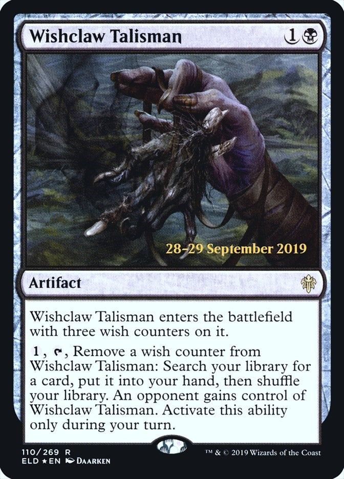 Image for Wishclaw Talisman (110) [Prerelease Cards] - Magic: The Gathering