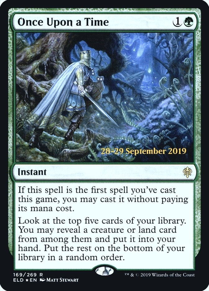 Image for Once Upon a Time (169) [Prerelease Cards] - Magic: The Gathering