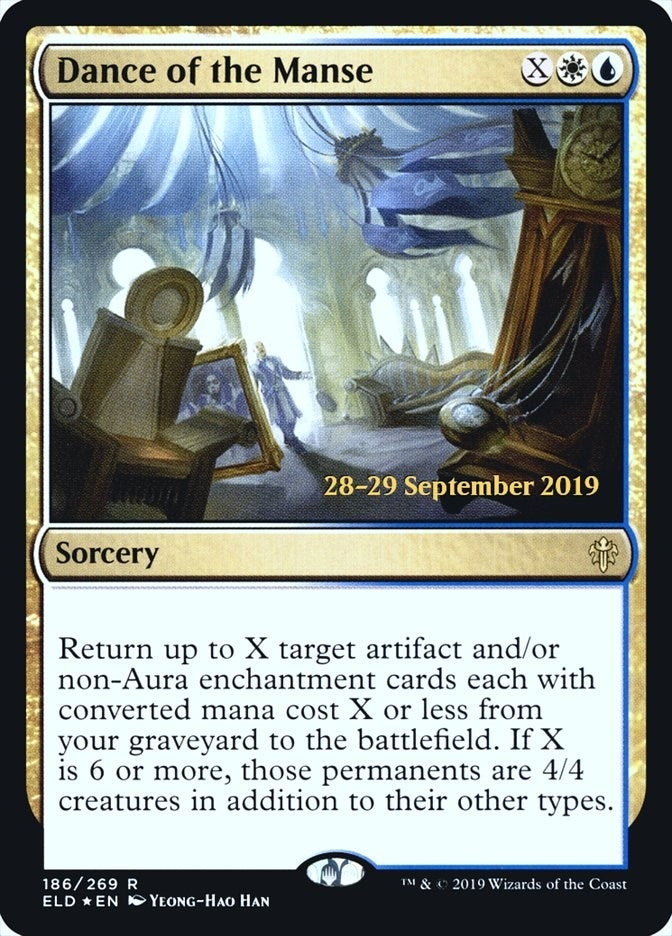 Image for Dance of the Manse (186) [Prerelease Cards] - Magic: The Gathering