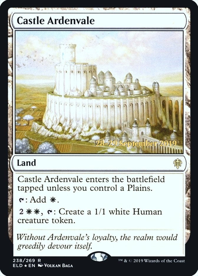 Image for Castle Ardenvale (238) [Prerelease Cards] - Magic: The Gathering