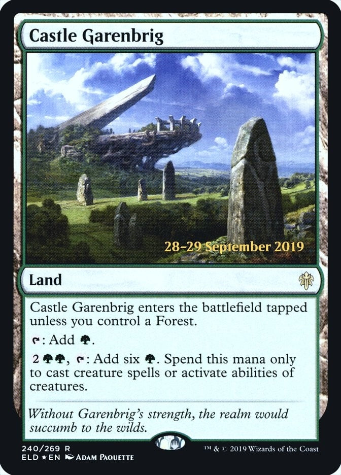 Image for Castle Garenbrig (240) [Prerelease Cards] - Magic: The Gathering