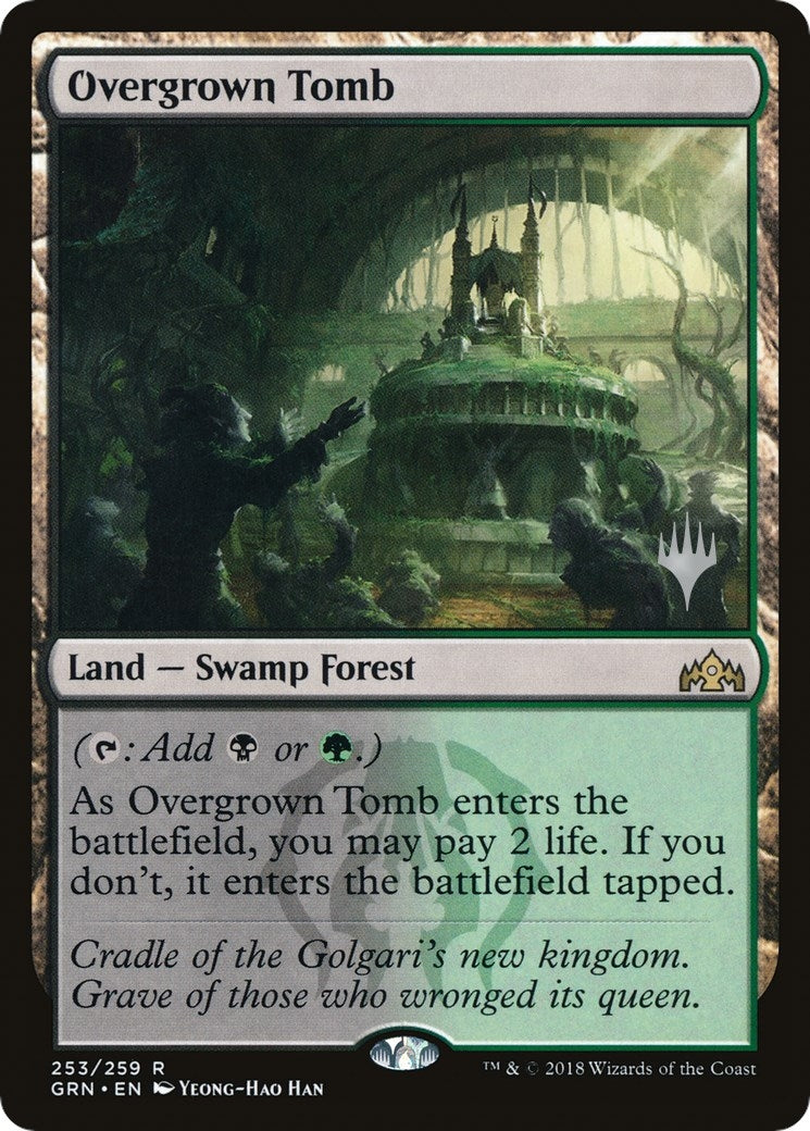 Image for Overgrown Tomb (253) [Throne of Eldraine] - Magic: The Gathering