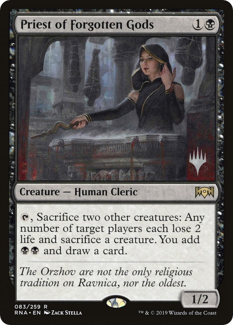 Image for Priest of Forgotten Gods (83) [Throne of Eldraine] - Magic: The Gathering
