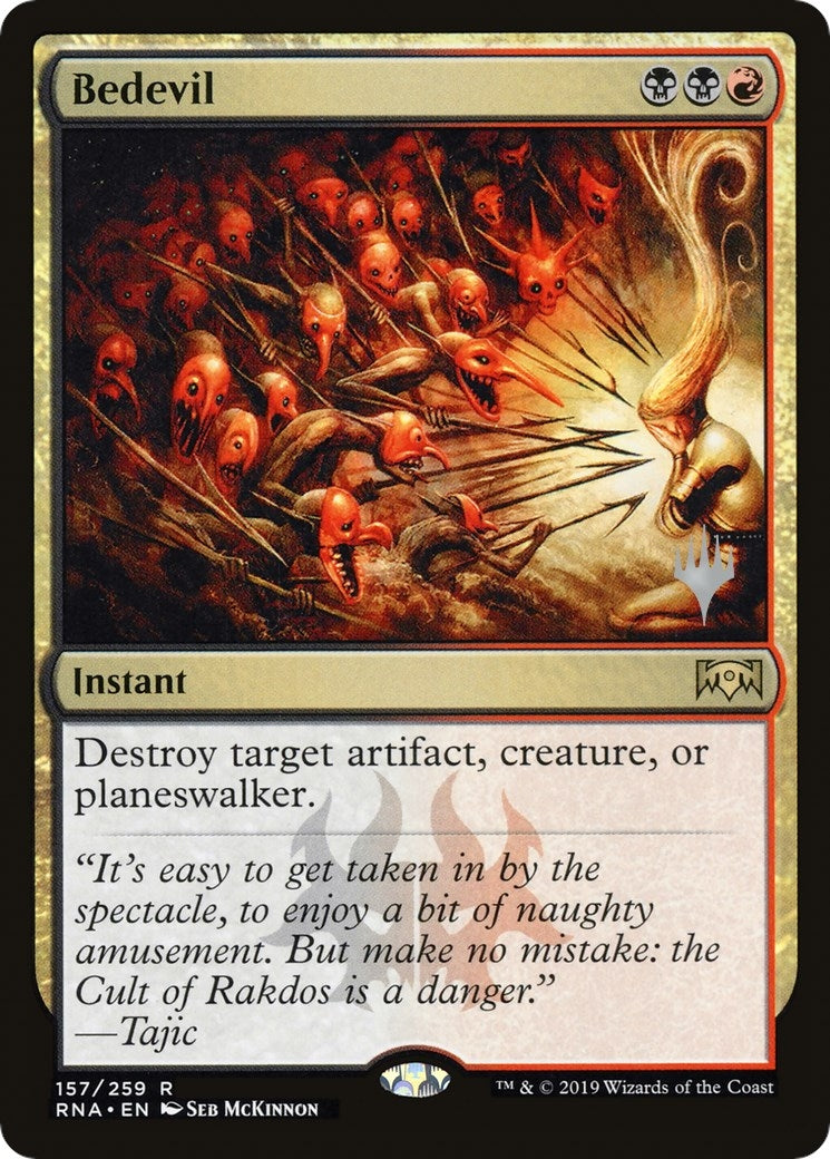 Image for Bedevil (157) [Throne of Eldraine] - Magic: The Gathering
