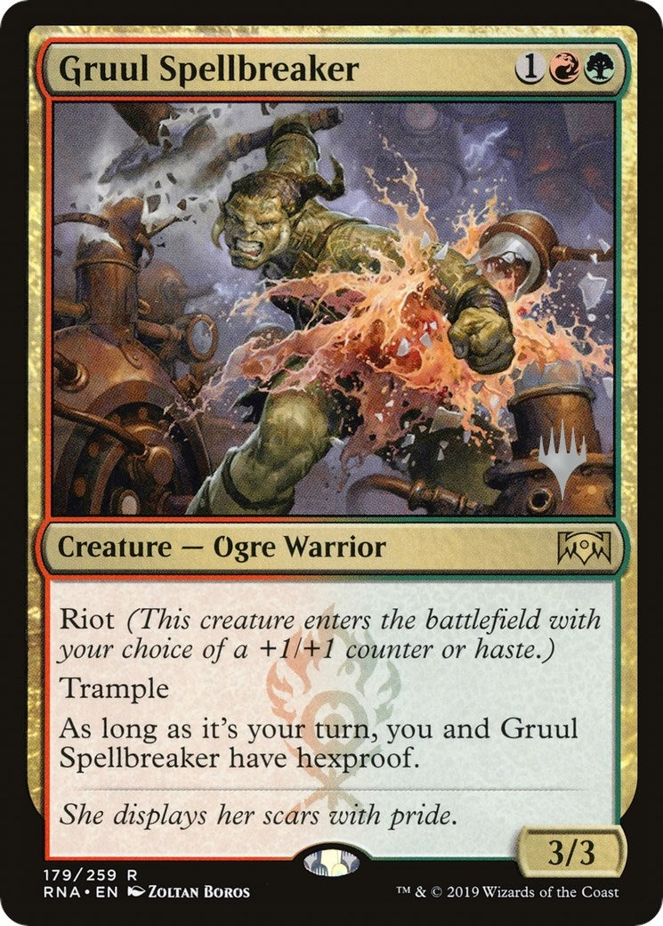 Image for Gruul Spellbreaker (179) [Throne of Eldraine] - Magic: The Gathering
