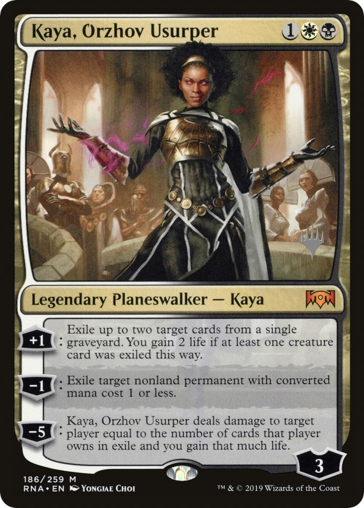 Image for Kaya, Orzhov Usurper (186) [Throne of Eldraine] - Magic: The Gathering