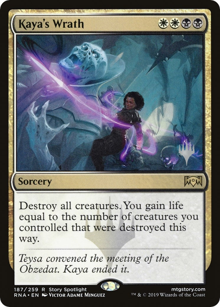 Image for Kaya's Wrath (187) [Throne of Eldraine] - Magic: The Gathering
