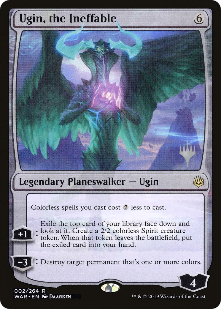 Image for Ugin, the Ineffable (2) [Throne of Eldraine] - Magic: The Gathering