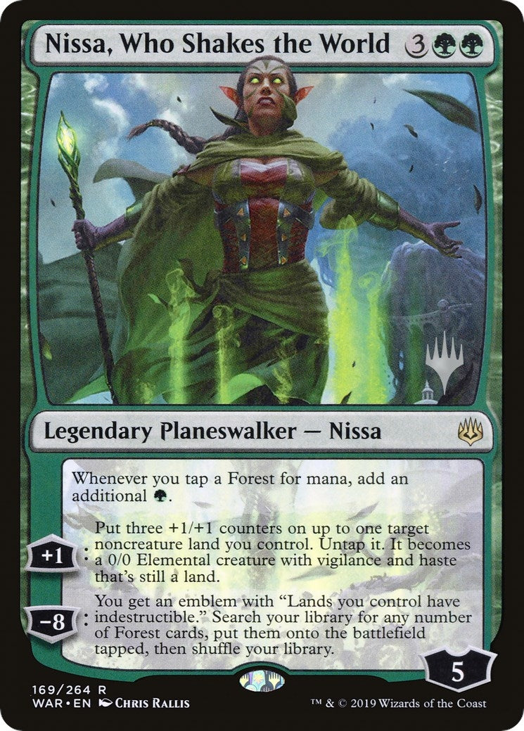 Image for Nissa, Who Shakes the World (169) [Throne of Eldraine] - Magic: The Gathering