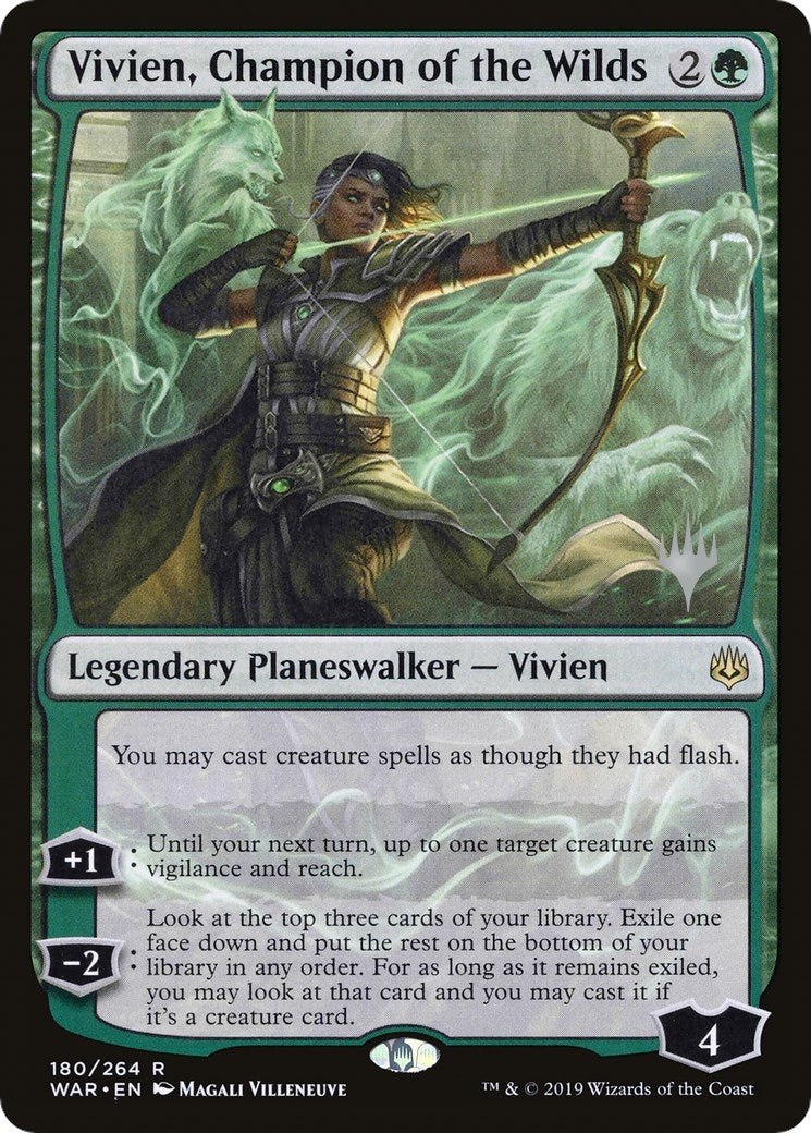 Image for Vivien, Champion of the Wilds (180) [Throne of Eldraine] - Magic: The Gathering