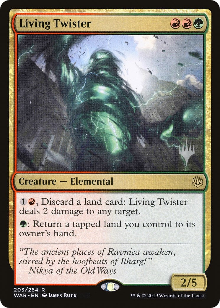 Image for Living Twister (203) [Throne of Eldraine] - Magic: The Gathering