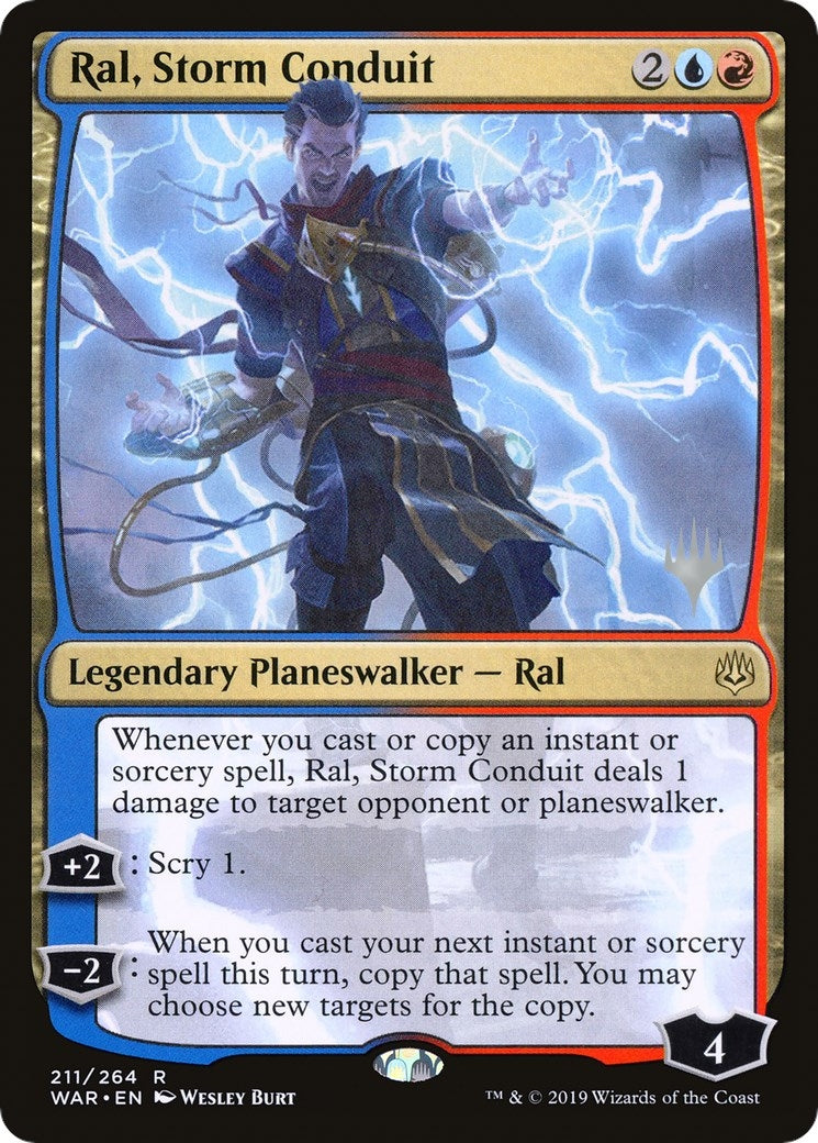 Image for Ral, Storm Conduit (211) [Throne of Eldraine] - Magic: The Gathering