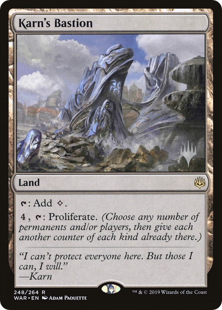 Image for Karn's Bastion (248) [Throne of Eldraine] - Magic: The Gathering