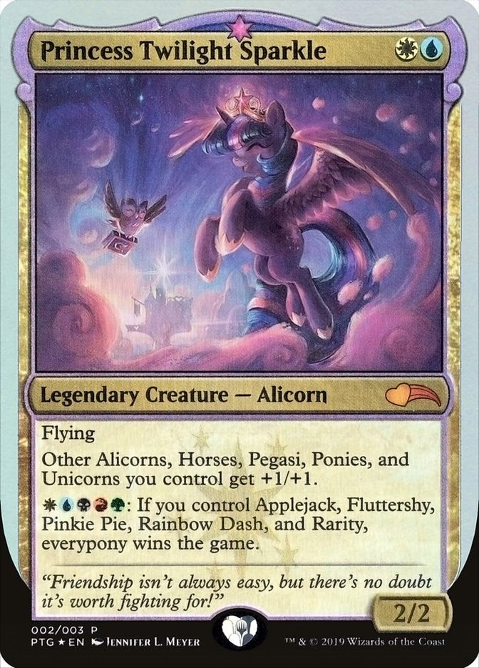 Image for Princess Twilight Sparkle (2) [Ponies: The Galloping] - Magic: The Gathering