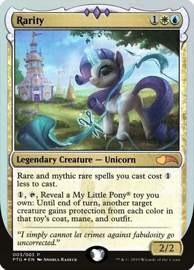 Image for Rarity (3) [Ponies: The Galloping] - Magic: The Gathering