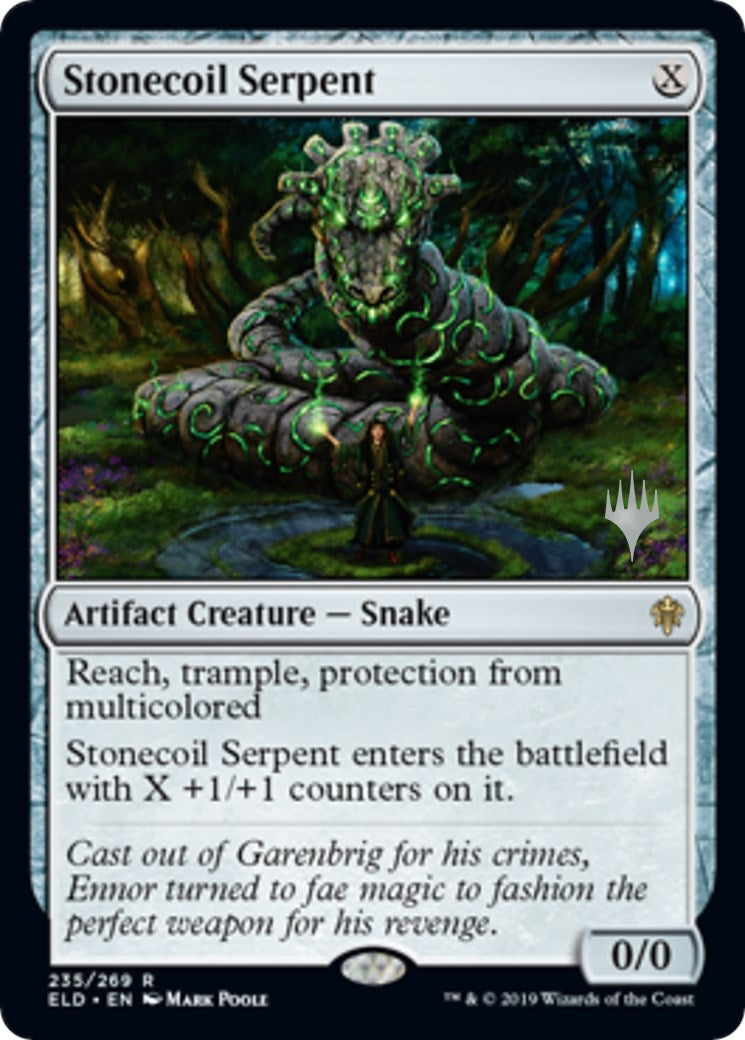 Image for Stonecoil Serpent (235) [Throne of Eldraine] - Magic: The Gathering