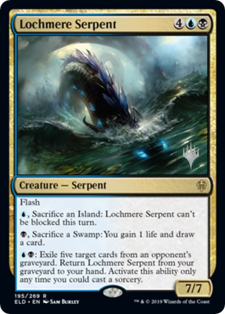 Image for Lochmere Serpent (195) [Throne of Eldraine] - Magic: The Gathering